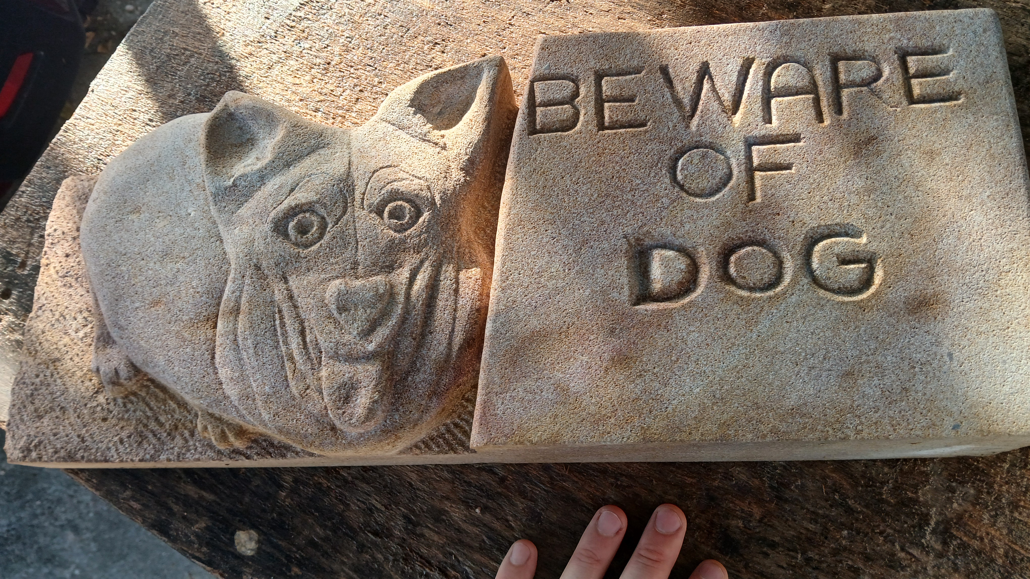 Beware of scary Corgi